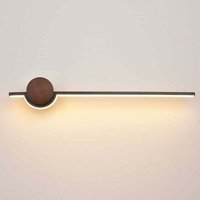 42 cm lange LED-Wandleuchte für den Innenbereich, 9 W, Warmweiß 3000 K, Wandlampe aus Aluminium und Holz, minimalistisches Nachtlicht, 42 cm lange LED-Wandleuchte für den Innenbereich, 9 W, Warmweiß 3000 K, Wandlampe aus Aluminium und Holz, minimalistisches Nachtlicht, von XVX