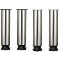 4er-Set Möbelbeine aus Edelstahl, höhenverstellbar um 25 cm, ideal für Sofas, Tische, Schränke. 4er-Set Möbelbeine aus Edelstahl, höhenverstellbar um 25 cm, ideal für Sofas, Tische, Schränke. von XVX