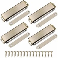 4er-Set magnetische Schrankschlösser – 40 kg magnetischer Türschließer aus Edelstahl 4er-Set magnetische Schrankschlösser – 40 kg magnetischer Türschließer aus Edelstahl von XVX