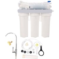 5-stufiger Aktivkohle-Wasserfilter, Filtermedium, kompatibel mit Untertisch- und Arbeitsplatten-Heimfiltersystemen von XVX