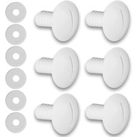 6 pezzi Polaris C-55 Pool Cleaner Mozzo in plastica Vite Set 180/280 Parti di ricambio von XVX