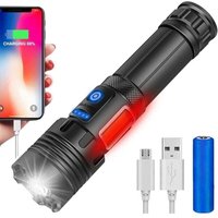 AIPERQ Ultrastarke LED-Taschenlampe, XHP70.2 10000 Lumen, taktische Taschenlampe mit wiederaufladbaren Batterien, zoombar, wasserdicht, 3 Lichtmodi + AIPERQ Ultrastarke LED-Taschenlampe, XHP70.2 10000 Lumen, taktische Taschenlampe mit wiederaufladbaren Batterien, zoombar, wasserdicht, 3 Lichtmodi + von XVX