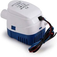 Bilgenpumpen, 12 V 1100 GPH Automatische Bilgenpumpe Tauchbare Marine Automatische Bilgenpumpe Leise Flüssigkeitspumpe für Boote, Teiche, Pools von XVX