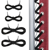 Bungee-Seil für Sonnenliegen, Gartenliegen, Strandliegen, Sonnenliegen, Liegestühle, Bungee-Seil für Lafuma RSXA Merax Stühle, 4 Stück, Schwarz Bungee-Seil für Sonnenliegen, Gartenliegen, Strandliegen, Sonnenliegen, Liegestühle, Bungee-Seil für Lafuma RSXA Merax Stühle, 4 Stück, Schwarz von XVX
