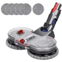 Testa per mocio elettrico per aspirapolvere Dyson V11 V10 V15 V8 V7 Testa per mocio con serbatoio e 6 mocio lavabili-aspirapolvere Dyson von XVX