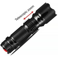XVX - Helle Taschenlampe Zoom Fokus Beleuchtung Taschenlampe L2 Taschenlampe Mini tragbare wiederaufladbare starke Licht Taschenlampe XVX - Helle Taschenlampe Zoom Fokus Beleuchtung Taschenlampe L2 Taschenlampe Mini tragbare wiederaufladbare starke Licht Taschenlampe von XVX