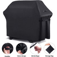 Hochwertige Grillabdeckung (144 cm), UV-beständig, wasserabweisend und reißfest, in Schwarz. - INHHUB von XVX