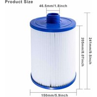 XVX - Cartucce filtro Jacuzzi da 2 pezzi per spa, Unicel 6CH-940, Pleatco PWW50P3, Waterway Front Access Skimmer e Filbur FC-0359 von XVX