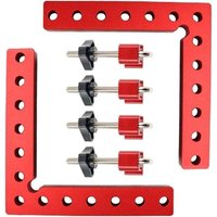L-Winkelklemme, 90°-Positionierungswinkel – Klemmwerkzeug für Zimmerleute (140 mm x 140 mm) von XVX