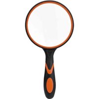Lupa de mano de 75 mm para libros de ciencia, revistas, conferencias, insectos y observación a gran escala. Color negro y naranja. Lupa de mano de 75 mm para libros de ciencia, revistas, conferencias, insectos y observación a gran escala. Color negro y naranja. von XVX