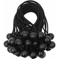 Planenspanner mit Bungee-Ball, Gummi-Bungee-Seil für Banner, Planen, Pavillons, Zelte, Markisen, Verlängerungsgeschirr, Planenhalter, weiß, 15 cm Planenspanner mit Bungee-Ball, Gummi-Bungee-Seil für Banner, Planen, Pavillons, Zelte, Markisen, Verlängerungsgeschirr, Planenhalter, weiß, 15 cm von XVX