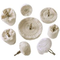 Polierset für Aluminiumbohrer – Polierscheibe aus Metall, verchromter Edelstahl von XVX