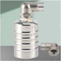 Pool-Niveauregler, automatischer Wasserstandsregler für Wassertank, vollautomatisches Schwimmerventil aus Edelstahl 304, Mini-Schwimmerkugelventil Pool-Niveauregler, automatischer Wasserstandsregler für Wassertank, vollautomatisches Schwimmerventil aus Edelstahl 304, Mini-Schwimmerkugelventil von XVX