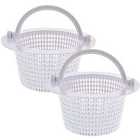 Pool-Skimmer-Ersatzkorb mit Griff, 2er-Pack – durch die Wand gehende Skimmerkörbe für oberirdische Pools Pool-Skimmer-Ersatzkorb mit Griff, 2er-Pack – durch die Wand gehende Skimmerkörbe für oberirdische Pools von XVX