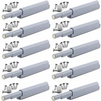 Push-to-Open-Magnetverschlüsse Magnetische Push-Open-Verschlüsse öffnen und schließen die Tür mit einem einfachen Druck (10 Stück), Guazhuni von XVX