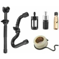 Stücke Ölpumpe Schneckengetriebe Heizölschlauch Filter Service Kit Für stihl MS180 MS170 170 180 018 017 Kettensäge Ersatzteile von XVX