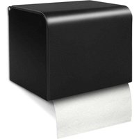 Toilettenpapierhalter und wasserdichte, an der Wand montierte Taschentuchbox, Spender und Rollenhalter, Mattschwarz Toilettenpapierhalter und wasserdichte, an der Wand montierte Taschentuchbox, Spender und Rollenhalter, Mattschwarz von XVX
