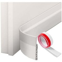 XVX - Tür-Zugluftstopper, Weicher Silikon-Tür-Zugluftstopper, Schalldichter Tür-Zugluftstopper, Kälteisolierender Tür-Zugluftstopper, Weiß 1mx50mm XVX - Tür-Zugluftstopper, Weicher Silikon-Tür-Zugluftstopper, Schalldichter Tür-Zugluftstopper, Kälteisolierender Tür-Zugluftstopper, Weiß 1mx50mm von XVX