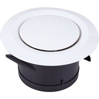 XVX - Verdeckter Schiebetürgriff, 2er-Pack versteckte Schiebetürknöpfe aus Zinklegierung mit Schrauben (Größe: Lochmittenabstand 288 mm) von XVX