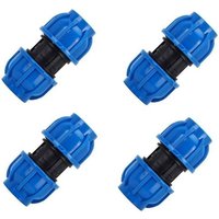 Wasserrohrverbindungen, 32 mm auf 32 mm gerader PE-Kunststoffverbinder, Wasserrohradapter, Wasserrohrverbindungen für ppr-, pe- und PVC-Rohre Wasserrohrverbindungen, 32 mm auf 32 mm gerader PE-Kunststoffverbinder, Wasserrohradapter, Wasserrohrverbindungen für ppr-, pe- und PVC-Rohre von XVX