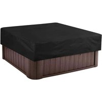 Whirlpool-Abdeckung, quadratische Whirlpool-Abdeckung für den Außenbereich, UV-beständig, wasserdicht, staubdicht, aufblasbare Spa-Abdeckung, Whirlpool-Abdeckung, quadratische Whirlpool-Abdeckung für den Außenbereich, UV-beständig, wasserdicht, staubdicht, aufblasbare Spa-Abdeckung, von XVX