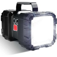 Wiederaufladbare LED-Taschenlampe – 10000 mAh 1200 lm – Wasserdicht – 7 Modi – USB-Powerbank – Camping & Wandern Wiederaufladbare LED-Taschenlampe – 10000 mAh 1200 lm – Wasserdicht – 7 Modi – USB-Powerbank – Camping & Wandern von XVX