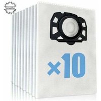 XVX - 10 Stück Kärcher Staubsaugerbeutel Staubsaugerbeutel WD4 WD5 WD6 WD4 Premium WD5 Kärcher Premiumbeutel MV4, MV5 und MV6 Staubfilterbeutel für von XVX