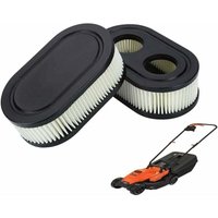 2 Stück Luftfilter-Zündkerzen für Briggs & Stratton Viking Rasenmäher Ersatzteile Motorserie 550E 550EX 675 Eco-Plus 575EX Serie 798339 798452 593260 von XVX