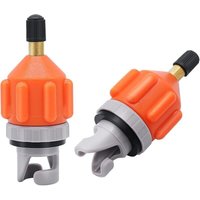 XVX - 2er-Pack aufblasbarer Pumpenadapter für Stand-Up-Paddle-Boards – universeller Standard-Schrader-Luftventiladapter, Pumpenkopf-Anschlussadapter XVX - 2er-Pack aufblasbarer Pumpenadapter für Stand-Up-Paddle-Boards – universeller Standard-Schrader-Luftventiladapter, Pumpenkopf-Anschlussadapter von XVX