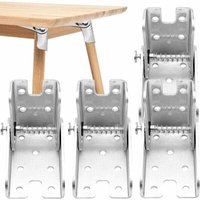 XVX - 4 stücke 90 Grad Self-locking Klapp Scharnier Stahl Klapptisch Bein Halterung Unterstützung Halter XVX - 4 stücke 90 Grad Self-locking Klapp Scharnier Stahl Klapptisch Bein Halterung Unterstützung Halter von XVX