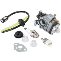 Aluminium-Rasenmäher-Vergaser-Set, Zündkerzenfilterleitung für TH23 TH26 TH34 23CC 25CC 26CC 33CC 35CC für Rasenmäher - XVX Aluminium-Rasenmäher-Vergaser-Set, Zündkerzenfilterleitung für TH23 TH26 TH34 23CC 25CC 26CC 33CC 35CC für Rasenmäher - XVX von XVX