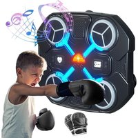 XVX - Bluetooth Smart Music Boxing Machine, wandmontiertes Smart Boxing Target, USB-Aufladung, Boxtrainingsgerät, Geschenke für Kinder und Erwachsene von XVX