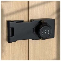 Code-Türschloss aus Edelstahl mit Schrauben für Schließfächer, Schuppen, Schränke, Fenstergeländer in der Schule oder zu Hause von XVX