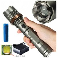 XVX - Defensiver Lotus-Angriffskopf, verstellbarer mechanischer Teleskopzoom, intensives Licht, Taschenlampe zum Angeln und Zertrümmern von Fenstern XVX - Defensiver Lotus-Angriffskopf, verstellbarer mechanischer Teleskopzoom, intensives Licht, Taschenlampe zum Angeln und Zertrümmern von Fenstern von XVX