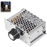 XVX - Dimmer motore 220V, regolatore di tensione ca 4000W, dimmer regolatore di velocità motore elettrico, intervallo di tensione regolabile da 10V a XVX - Dimmer motore 220V, regolatore di tensione ca 4000W, dimmer regolatore di velocità motore elettrico, intervallo di tensione regolabile da 10V a von XVX