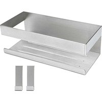 Duschablage & Aufbewahrung Badezimmerhalter Ohne Bohren Selbstklebender Duschkorb Ohne Bohren Badezimmerhalter Aus Edelstahl Mit 2 Haken von XVX