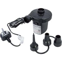 XVX - Elektrische Luftpumpe / Zum Aufblasen oder Entleeren von Luftmatratzen, Planschbecken und anderem Spielzeug / Tragbar und leicht / Inklusive 3 von XVX