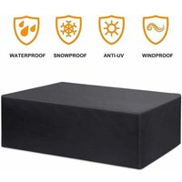 XVX Gartenmöbel-Abdeckung, wasserdichte Gartentisch-Abdeckung für Sitzgelegenheiten, Gartentische und Möbelsets – 180 x 120 x 74 cm XVX Gartenmöbel-Abdeckung, wasserdichte Gartentisch-Abdeckung für Sitzgelegenheiten, Gartentische und Möbelsets – 180 x 120 x 74 cm von XVX