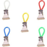 XVX - Geschirrtuch-Clip, 5 Stück Handtuch-Clips, Küchen-Geschirrtuch-Clips, Metall-Küchen-Geschirrtuch-Aufbewahrungsclip, für Küche, Schränke und von XVX