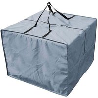 XVX - Graue Kissen-Aufbewahrungstasche 81 cm x 81 cm x 61 cm – 210D strapazierfähige Gartenkissen-Aufbewahrungstasche, Aufbewahrungshülle für von XVX