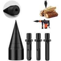 XVX Holzspalter, Holzspalter, Hochleistungs-Bohrkegelschraube, Feuerleiter, Holzspaltkegel, Schraubendreher, Brennholz, Holzschneidewerkzeug mit XVX Holzspalter, Holzspalter, Hochleistungs-Bohrkegelschraube, Feuerleiter, Holzspaltkegel, Schraubendreher, Brennholz, Holzschneidewerkzeug mit von XVX