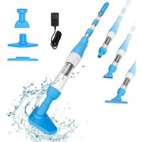 XVX - Kabelloser Poolsauger, 3-in-1-Elektroreiniger mit wiederaufladbarem Akku, Handstaubsauger für kleine Pools, Whirlpools, Spas, 90 Minuten XVX - Kabelloser Poolsauger, 3-in-1-Elektroreiniger mit wiederaufladbarem Akku, Handstaubsauger für kleine Pools, Whirlpools, Spas, 90 Minuten von XVX
