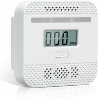 Kohlenmonoxidmelder, intelligenter Kohlenmonoxidmelder mit LCD-Display, entspricht der Norm en 50291, mit Testtaste und LED-Statusanzeige (Mini 1PC) von XVX