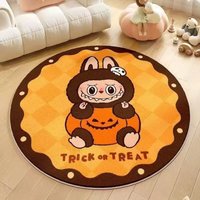 Niedlicher Tier-Teppich, 7,3 m rund, weich und flauschig für Wohnzimmer, Schlafzimmer, Kinderzimmer, Bodendekoration. von XVX