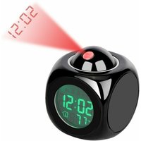 XVX - Projektionswecker – Decken-Digitaluhr, Projektor-Wecker für Schlafzimmer, funkgesteuerter Projektionswecker von XVX