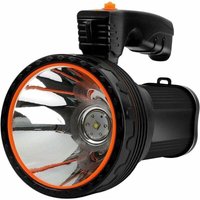 Tigrezy tragbare Taschenlampe 9000 mAh, wiederaufladbarer wasserdichter IPX5-Außenstrahler von XVX