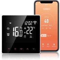 WiFi-Thermostat, 16A Thermostat für elektrische Fußbodenheizung, Alexa Google Home Tuya app kompatibel, programmierbarer Heizungsthermostat mit von XVX