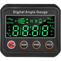 Led Digital Level Goniometer Winkelsucher Neigungsmesser 2,7 Zoll Mini Level V-Groove Box Magnetfuß mit akustischem Summer Led Digital Level Goniometer Winkelsucher Neigungsmesser 2,7 Zoll Mini Level V-Groove Box Magnetfuß mit akustischem Summer von XVX