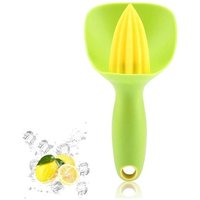XVX - Zitruspresse mit Samenfilter, ergonomische Mini-Zitronenpresse für Zitronen-Orangenfrüchte von XVX