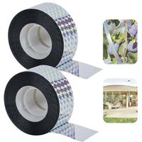 XVX - rollos de cinta antipájaros, cinta disuasoria de palomas, protección para árboles de balcón, repelente de aves (2,4 cm) von XVX